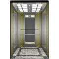 Passenger Elevator Lift Home Elevator Lift Gold Mirror Etching Hl-X-044